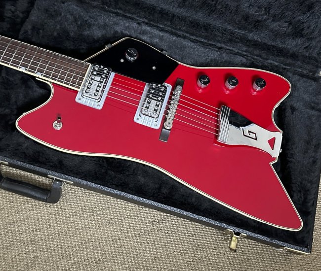 Gretsch G6199 Billy-Bo “G” Cutout Tailpiece TV Jones Firebird Red made in JAPAN