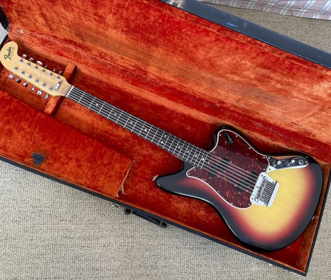 1966 Vintage Fender Electric XII Vintage Burst (Sunburst) – Excellent Condition