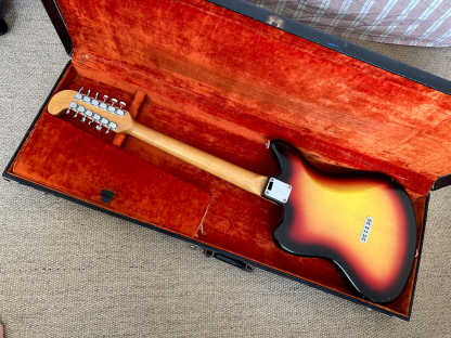 1966 Vintage Fender Electric XII Vintage Burst (Sunburst) - Excellent Condition - Image 10