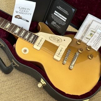 2010 Gibson Custom Shop 1956 Les Paul Reissue R6 Electric Guitar Goldtop VOS w/Lollar Imperial P-90's Excellent Condition
